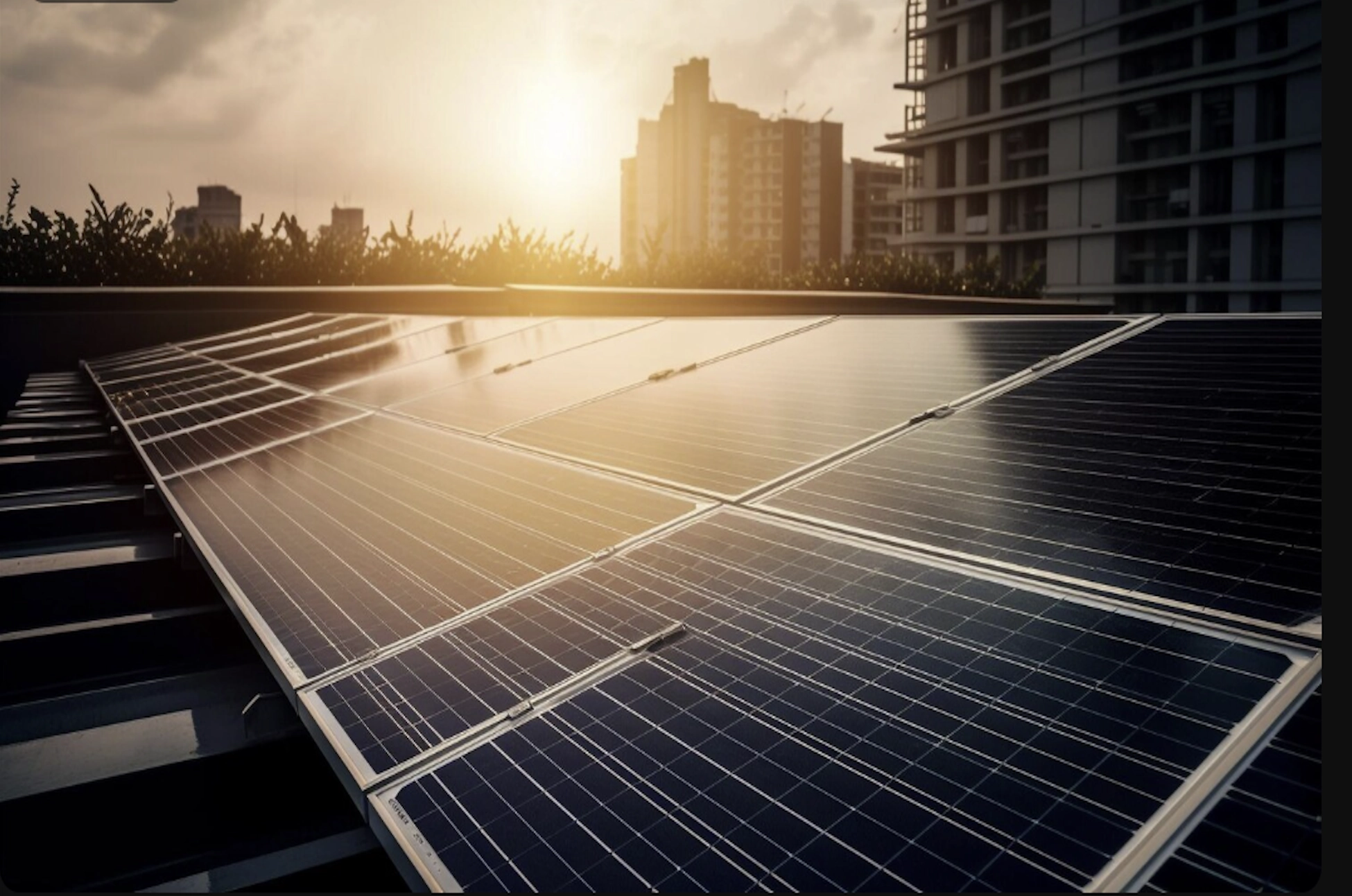 Tecnico che installa pannelli solari